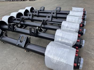 Sattelaufliegerachse