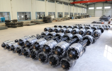 Semi-trailer axle