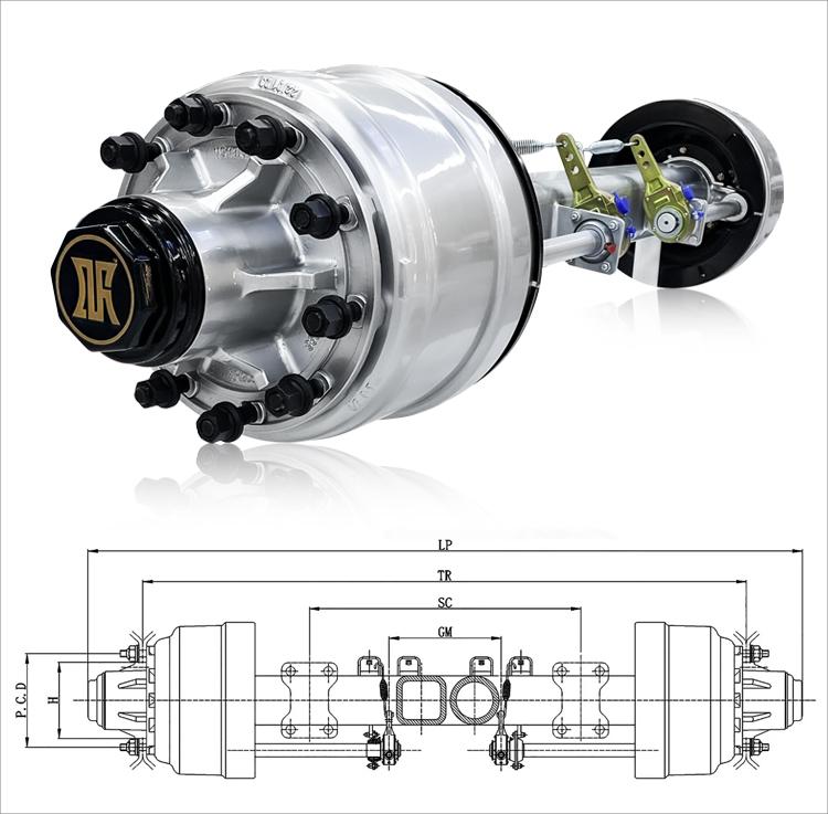 utility trailer axles