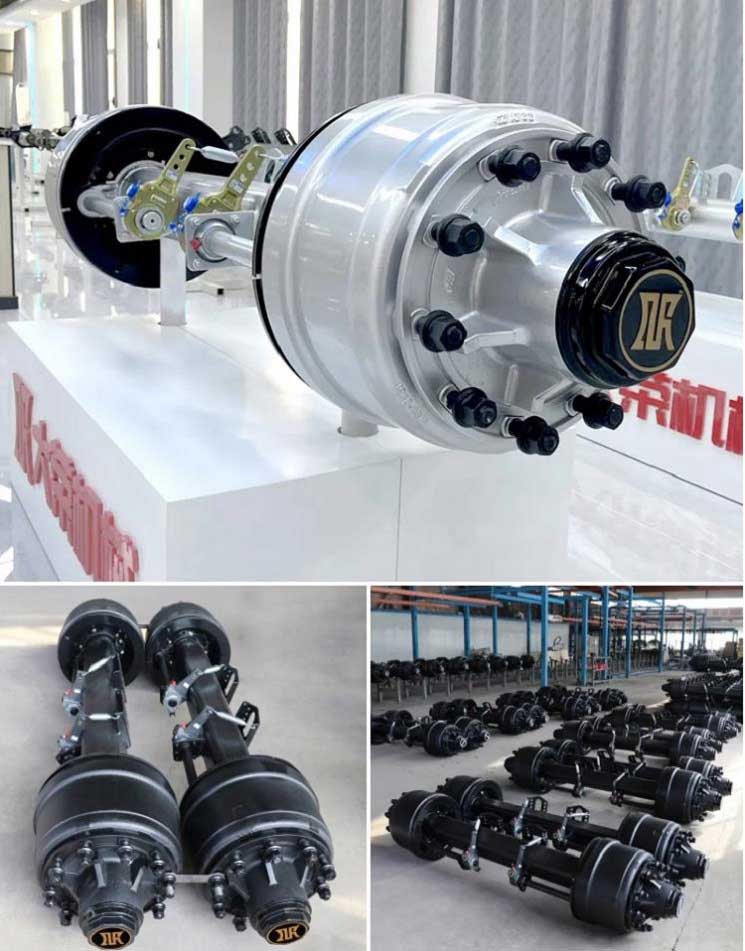 محاور مقطورة مزودة بفرامل Braked trailer axles